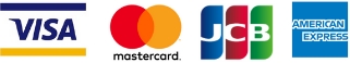 VISA/MasterCard/JCB/AMERICAN EXPRESS